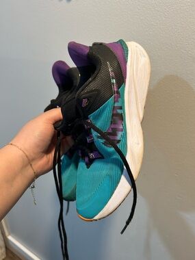 Nike Women's Teal, Purple & Black Running Shoes